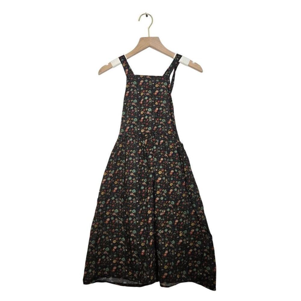 Nellie Quats Vita Liberty Print Pinafore Dress Size 10 Floral Cotton